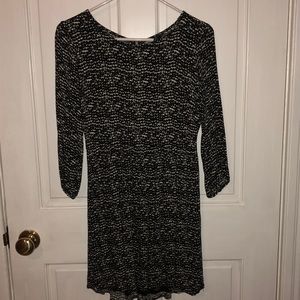 Black and White Dress